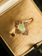 Aurielle Opal Adjustable Ring - CAMELLIA
